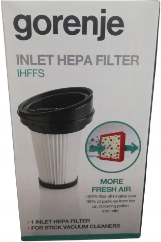 

Gorenje Filtr Hepa do odkurzacza pionowego