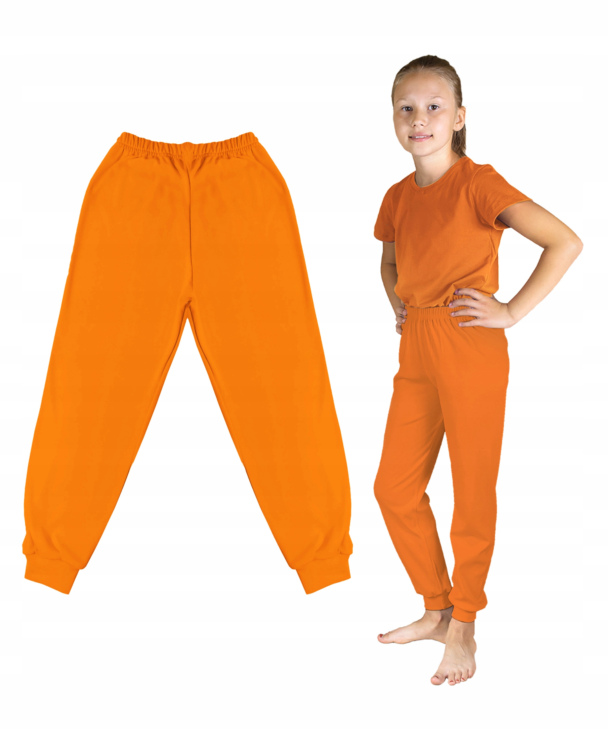 

Spodnie Dla Przedszkolaka Bawełniane Dresowe 110CM