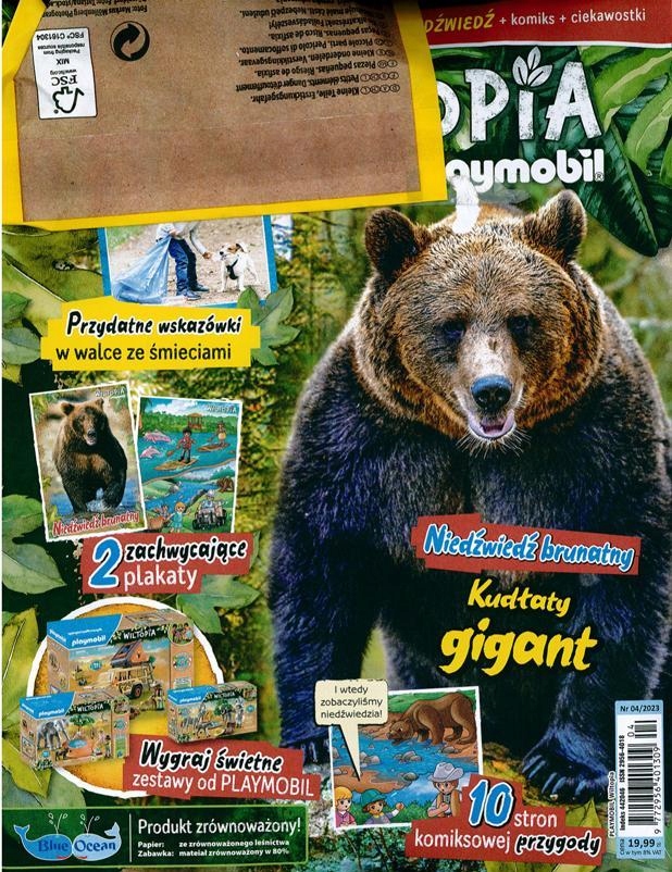 PLAYMOBIL WILTOPIA nr 4/2023 + NIEDŹWIEDŹ