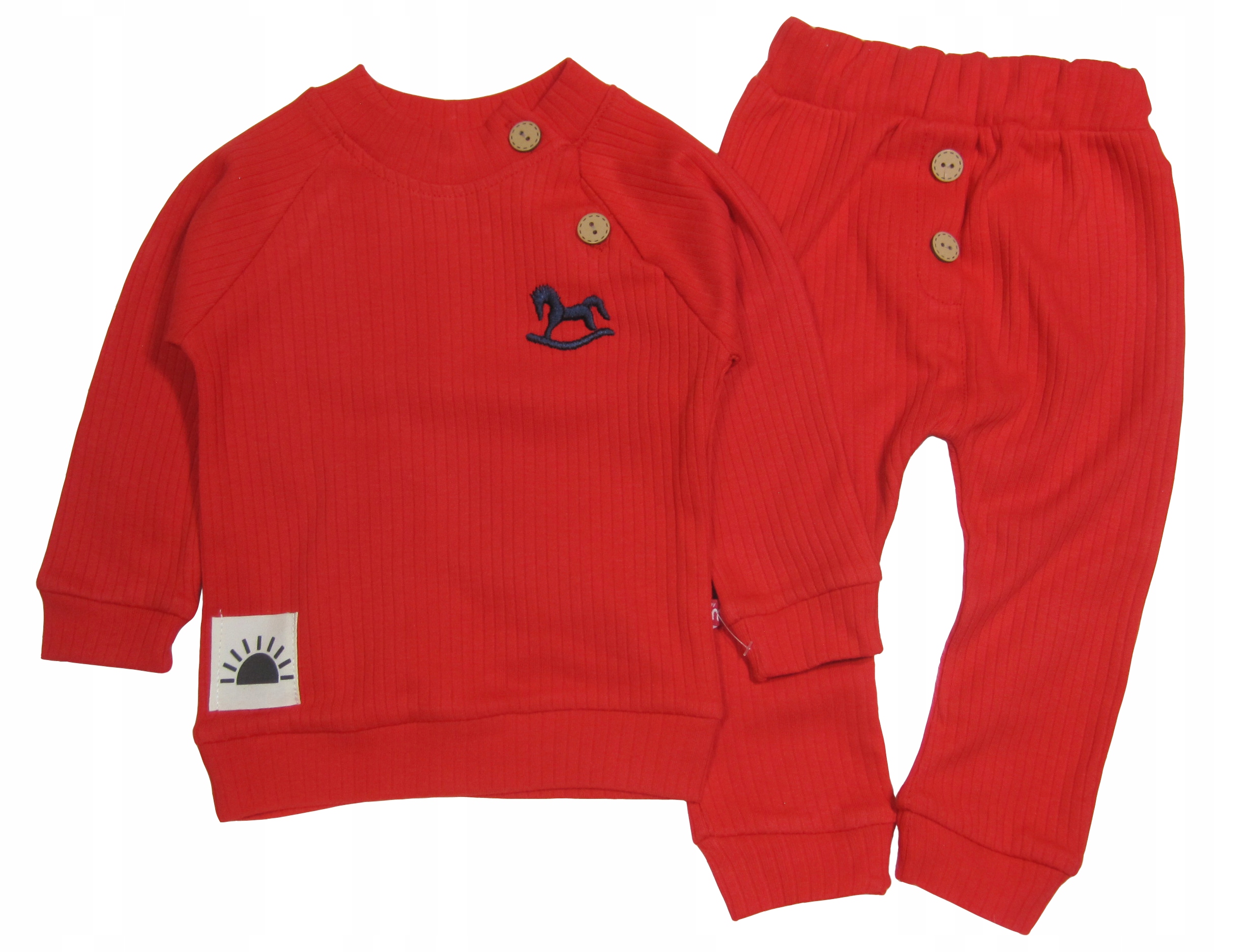 

Komplet Dres Prążkowana Bawełna 2-pak * 86