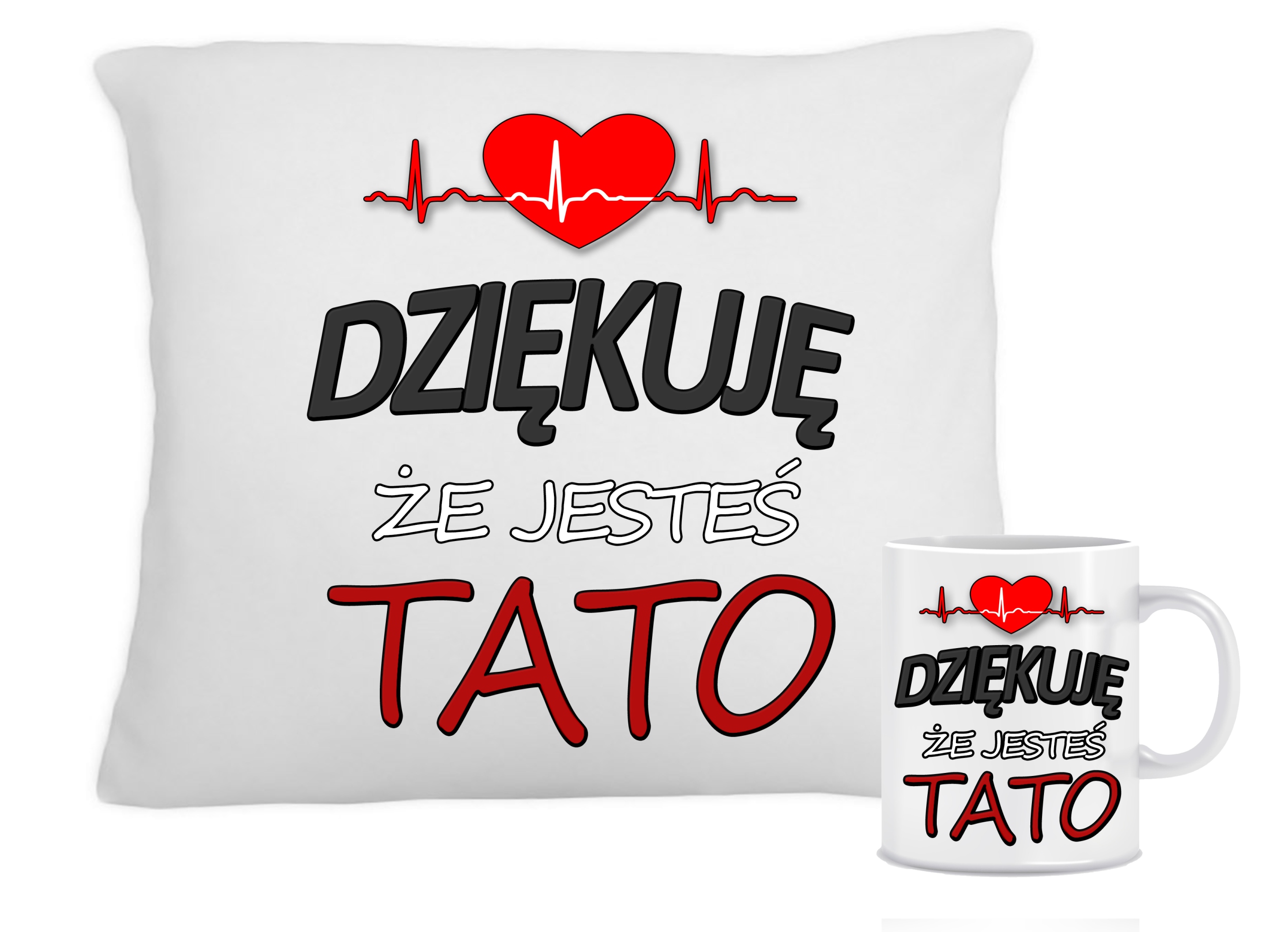 

Poduszka Kubek Na Dzień Taty Zestaw Ojca