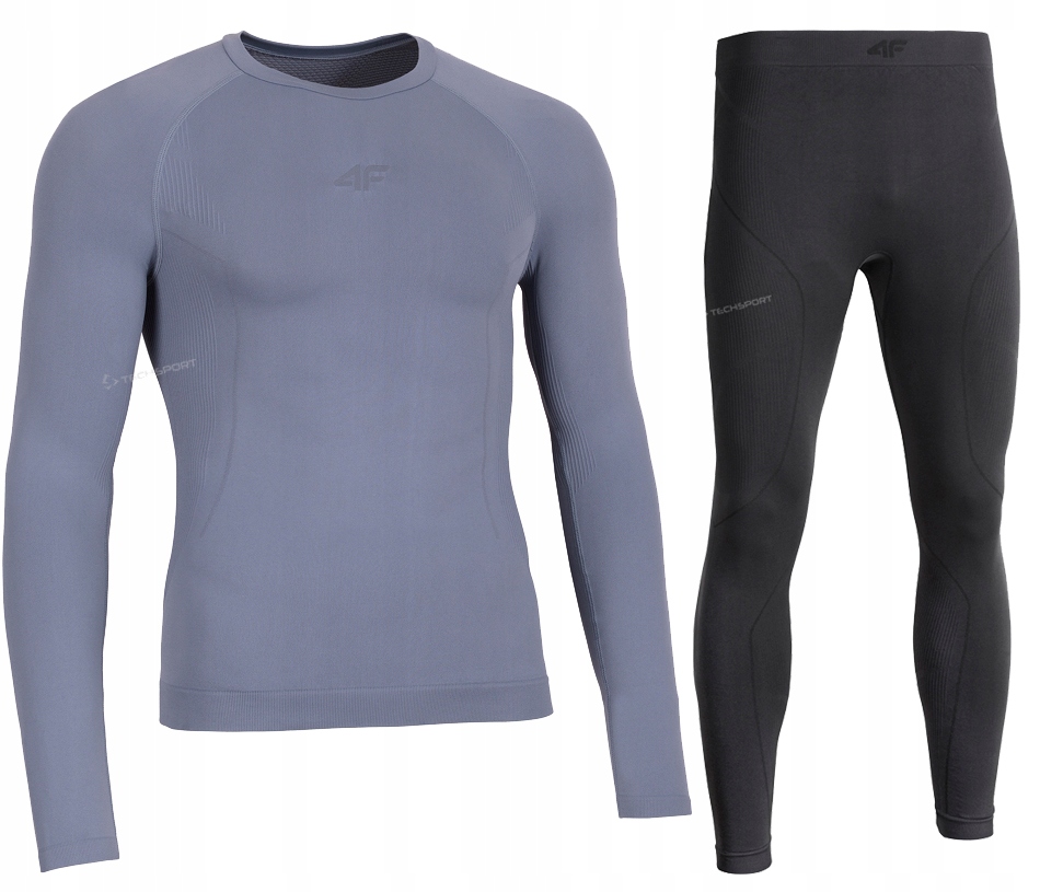 4F Męska Bielizna Termoaktywna Komplet Bezszwowa rozm L/XL