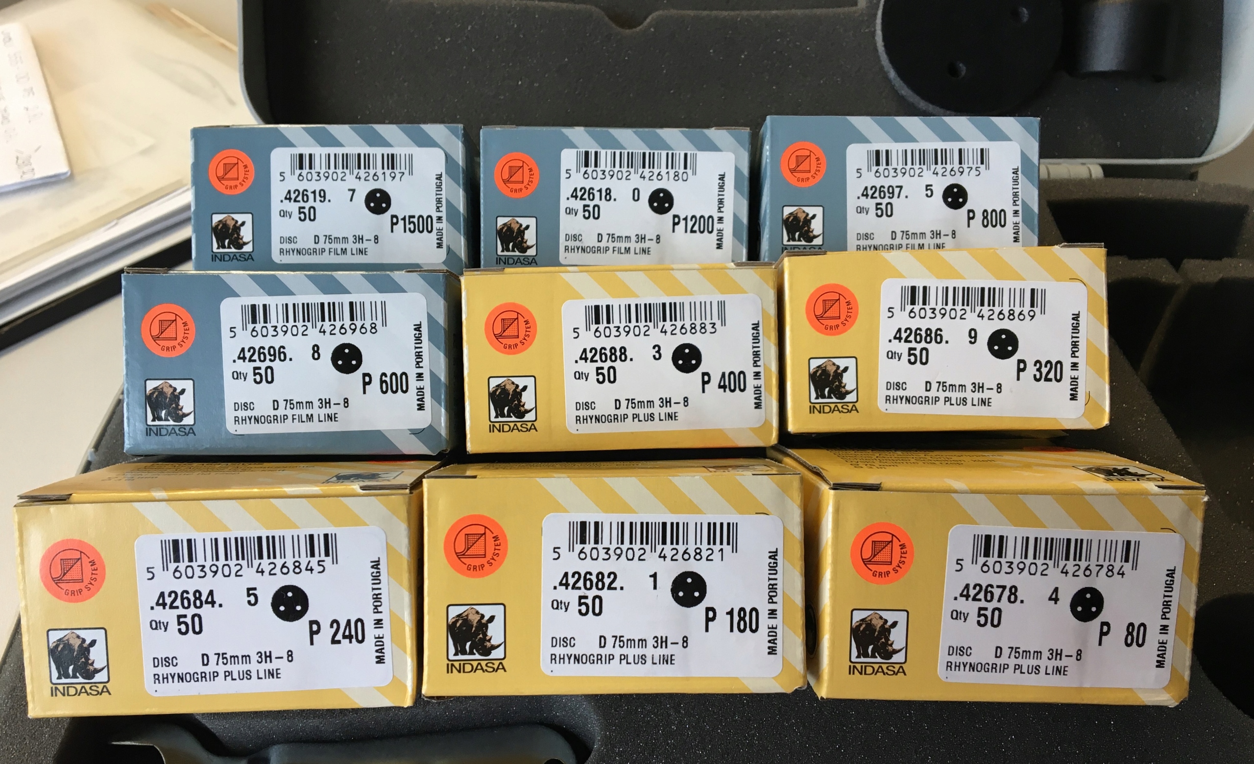 INDASA ZESTAW DO PUNKTOWYCH NAPRAW LAKIERNICZYCH Kod producenta 433706