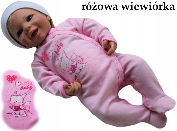

Pajacyk pajac śpiochy 68 rozpinany bawełniany