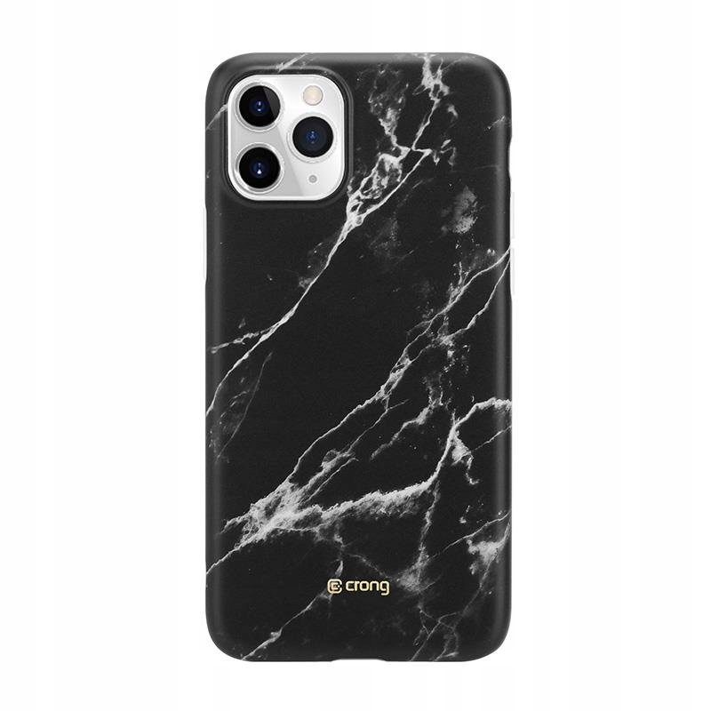 

Crong Marble Case - Etui iPhone 11 Pro (czarny)