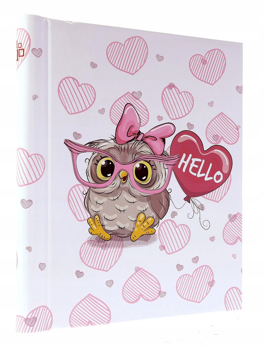 Album DRS20 Hello Owl Pink 40 str. folia magnetyczna