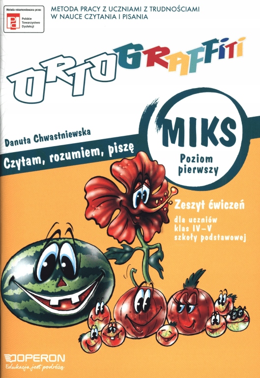 

Ortograffiti Sp 4-5 Miks Poziom 1 Zeszyt ćwiczeń