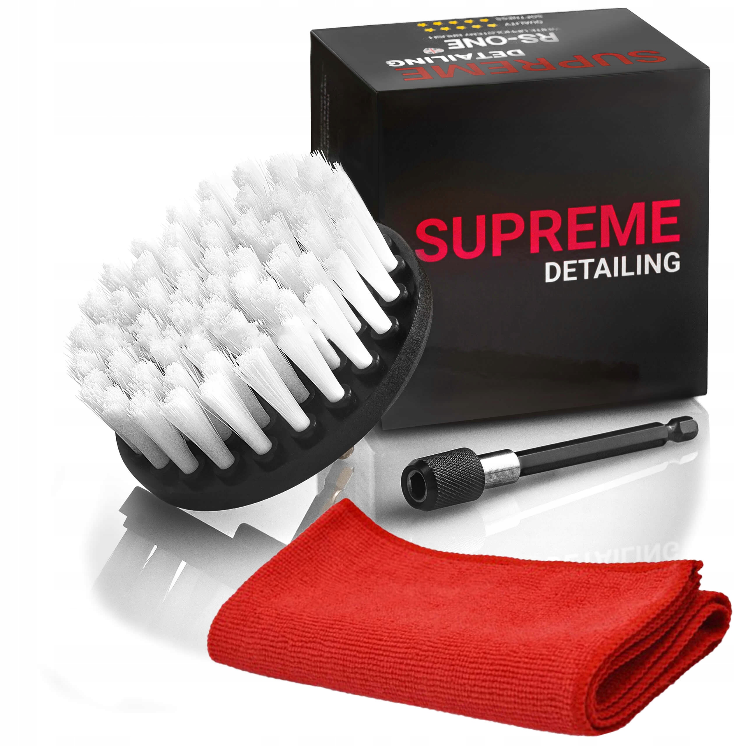 MIĘKKA szczotka do prania tapicerki na wiertarkę