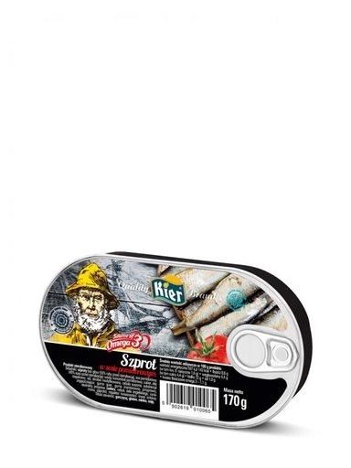 Levně 9 x Kier Šproty v rajčatové omáčce 170 g