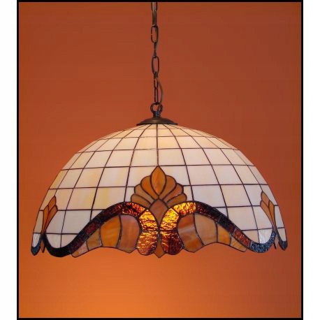 Lampa luster závesný vitráž Classic 50 cm