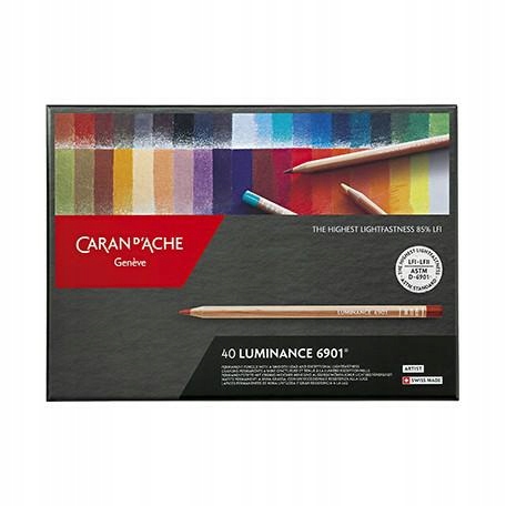 Sada 40 pastelek Caran D`Ache Luminance 6901
