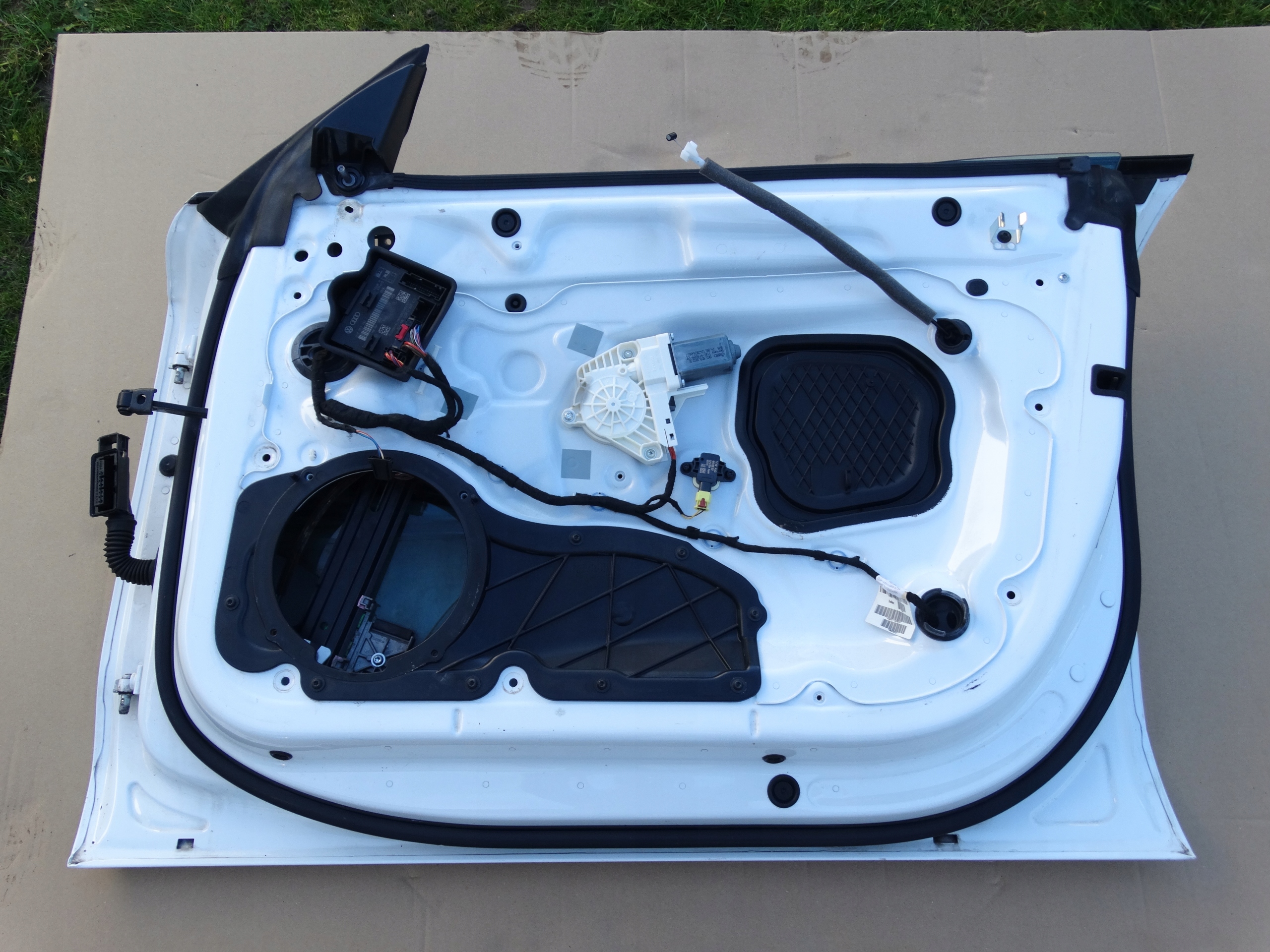 AUDI A7 C7 11-18 door right front front right LY9C aluminium original