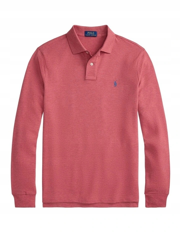 Polo Ralph Lauren – Pánská polokošile, dlouhý rukáv, velikost M
