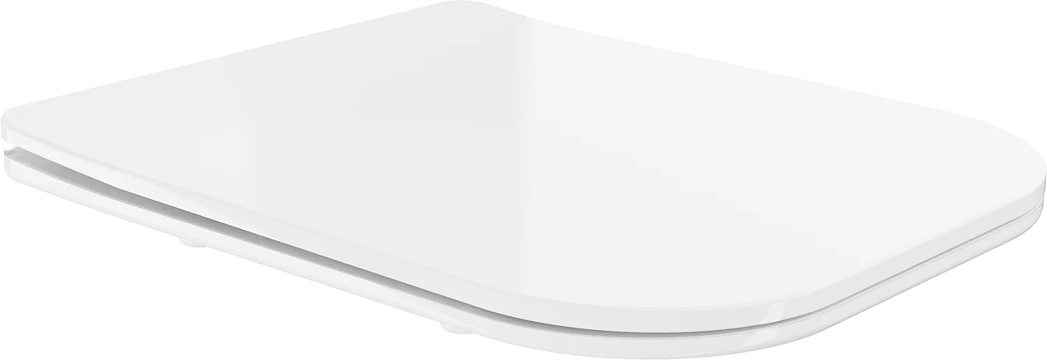 Mexen Wc sedátko se systémem pomalého zavírání (soft-close), slim provedení, duroplast, bílý lesk – 39060100