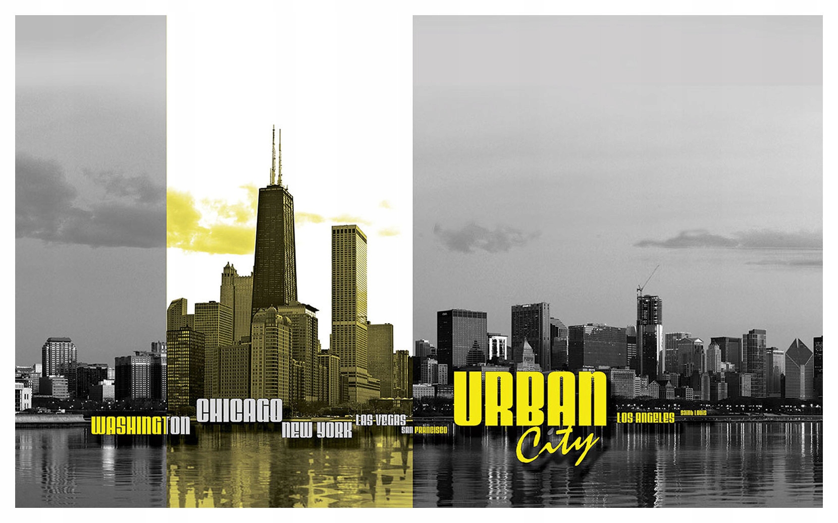 Vliesová fototapeta Město New York Chicago Urban 350x250 lepidlo