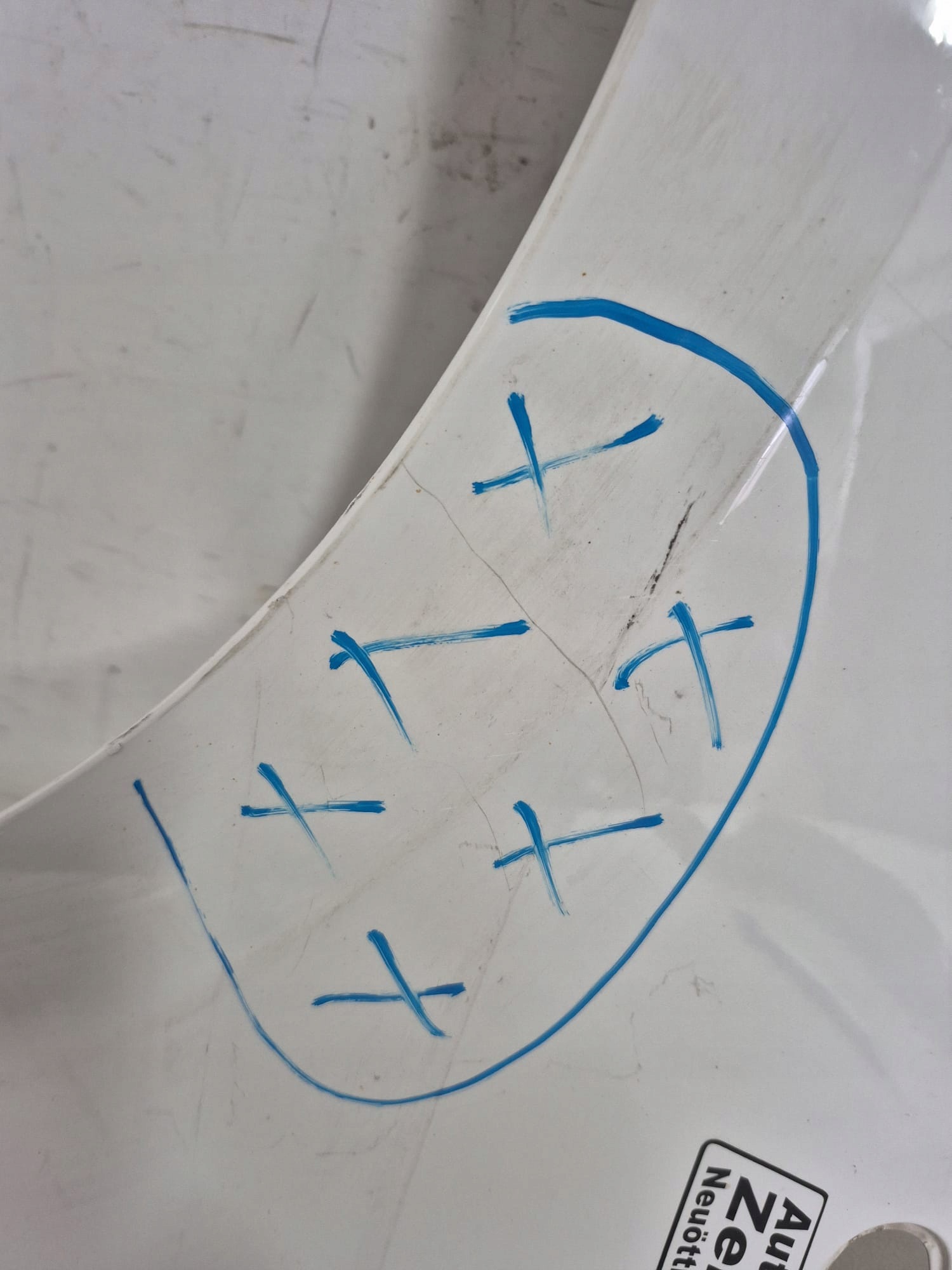 VW UP SKODA CITIGO SEAT MII 11-16 fender front front left