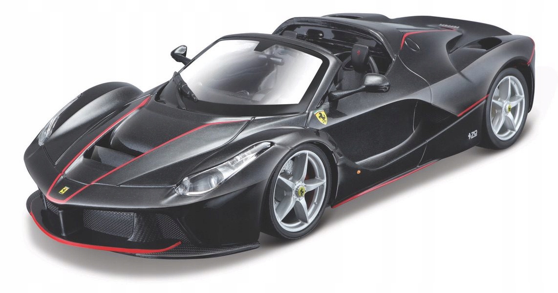 Maisto Ferrari Laferrari Aperta Černá 1:24 Sada Na Skládání Nová 39133