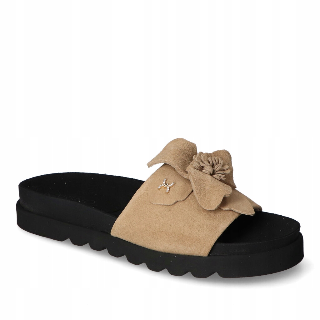 Nazouváky Karino 5820/001-P Pískový semiš 40