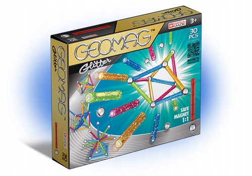 

Klocki Magnetyczne Geomag Glitter 30EL GEO-531