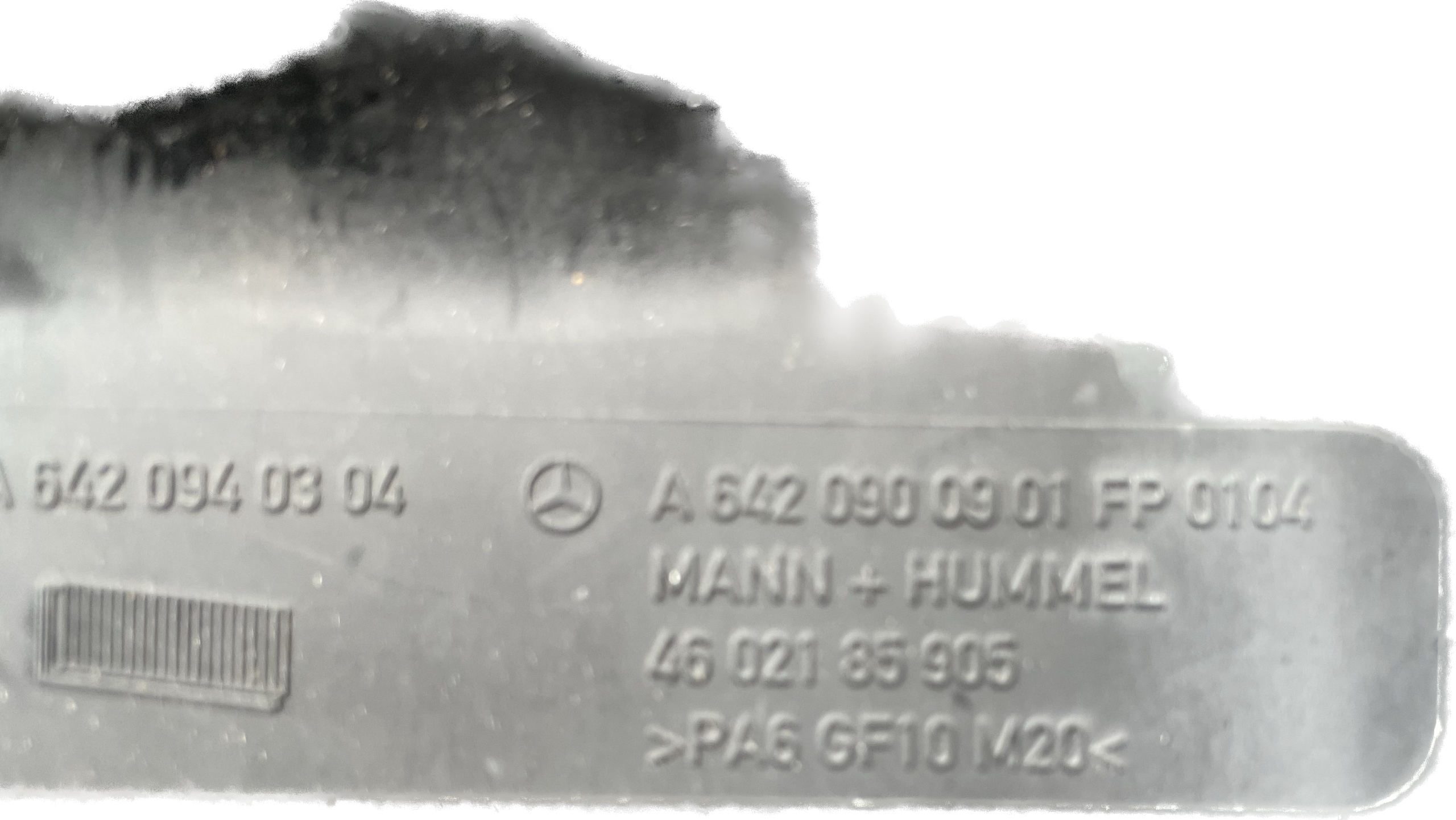 OBUDOWA FILTRA POWIETRZA MERCEDES ML GL W164 W251 Typ silnika Diesel