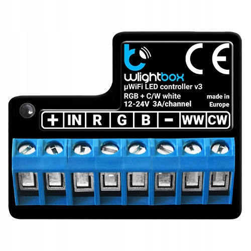

Sterownik Led Rgbww wLightBox V3 WiFi Blebox