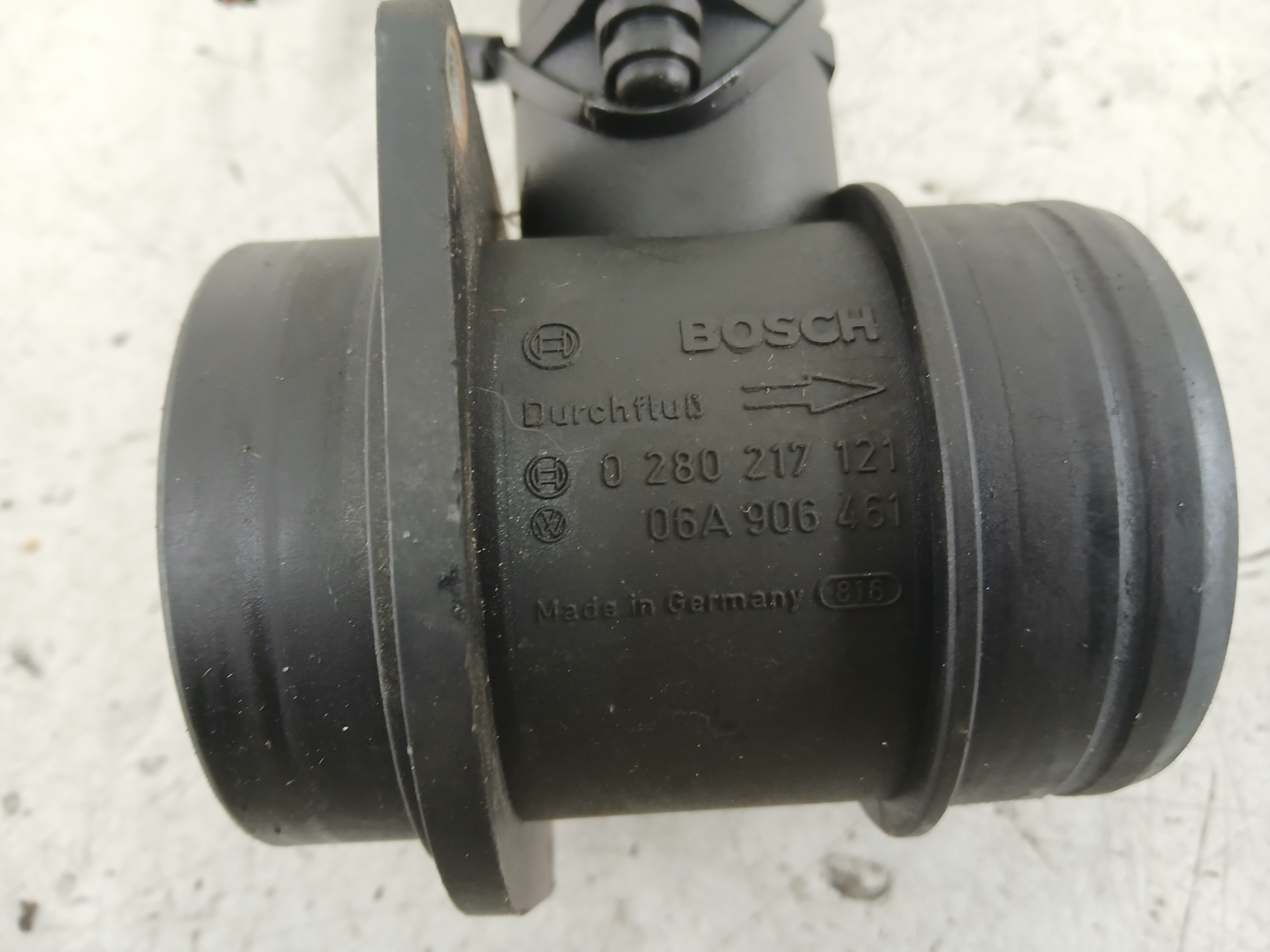 VW GOLF IV PASSAT B5 A3 8L 1.9 TDI flow meter 06A906461