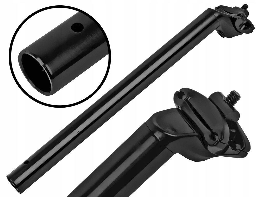

Sztyca wspornik siodełka Apg 140021 27,2x350mm blk