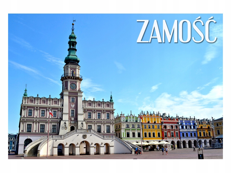 

Zamość Rynek Ratusz Magnes na lodówkę