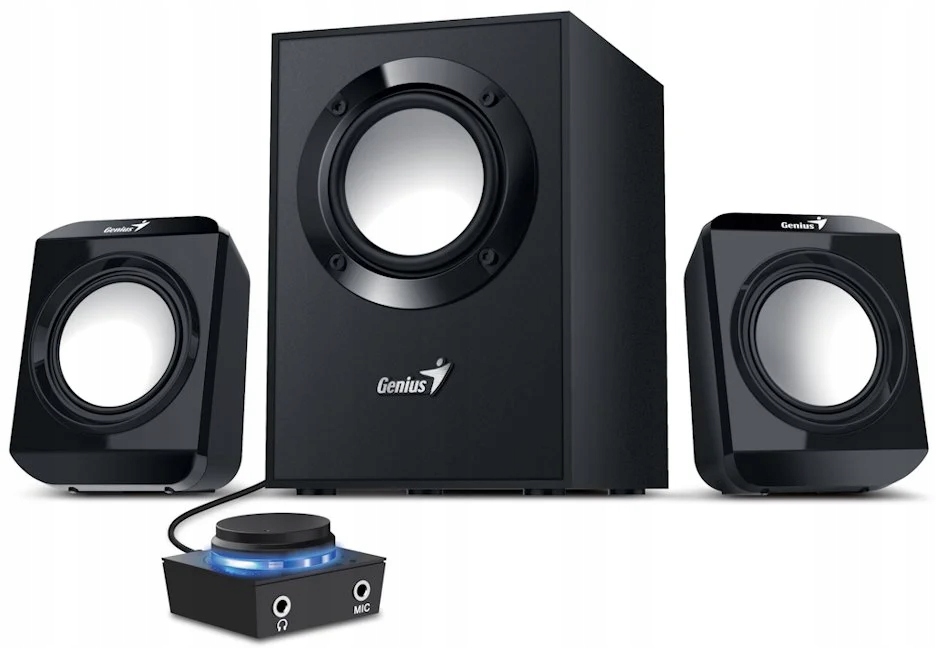 Genius repro SW-2.1 300 Ver. II/ 2.1/10W, černé