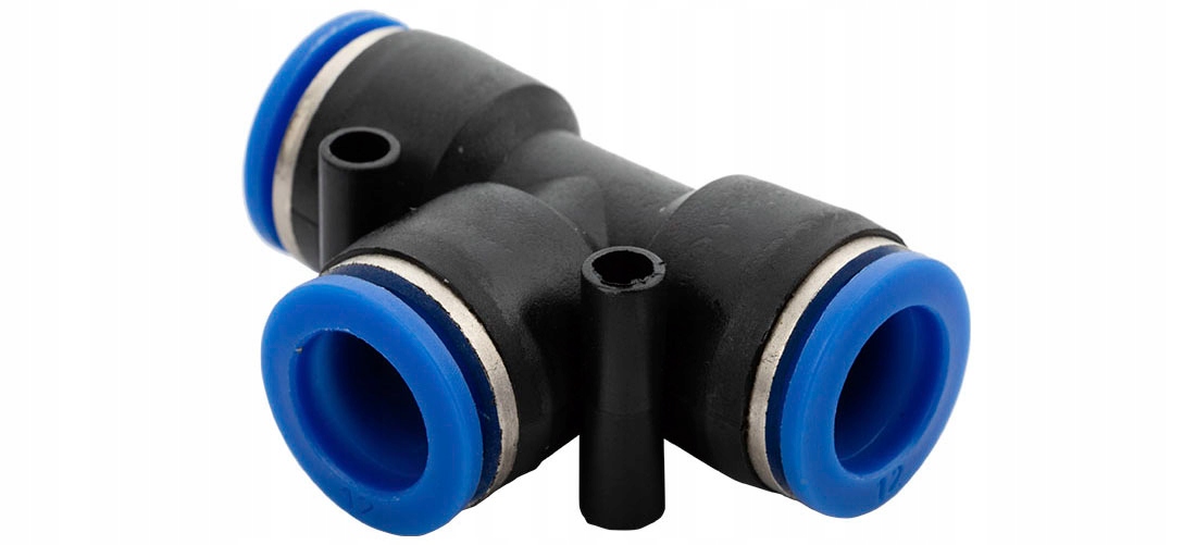 

Złączka wtykowa Trójnik na Wąż 12x12x12 mm Typ T