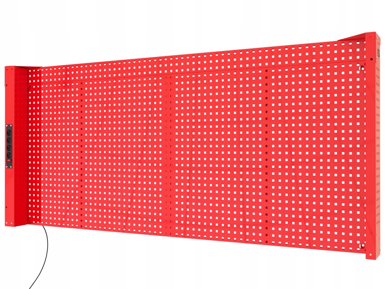 Mocna Tablica narzędziowa N207-02-01 Kolor czerwony