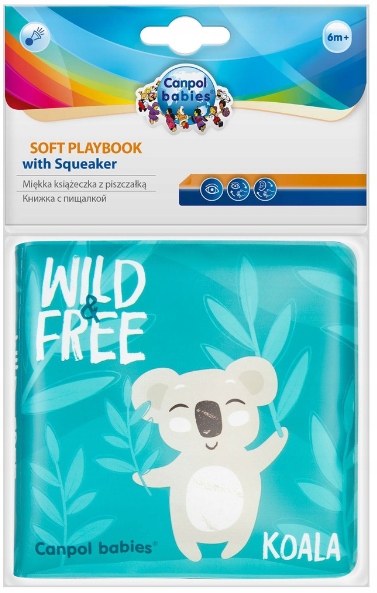 CANPOL KSIĄŻECZKA PISZCZĄCA DO KĄPIELI Marka Canpol babies