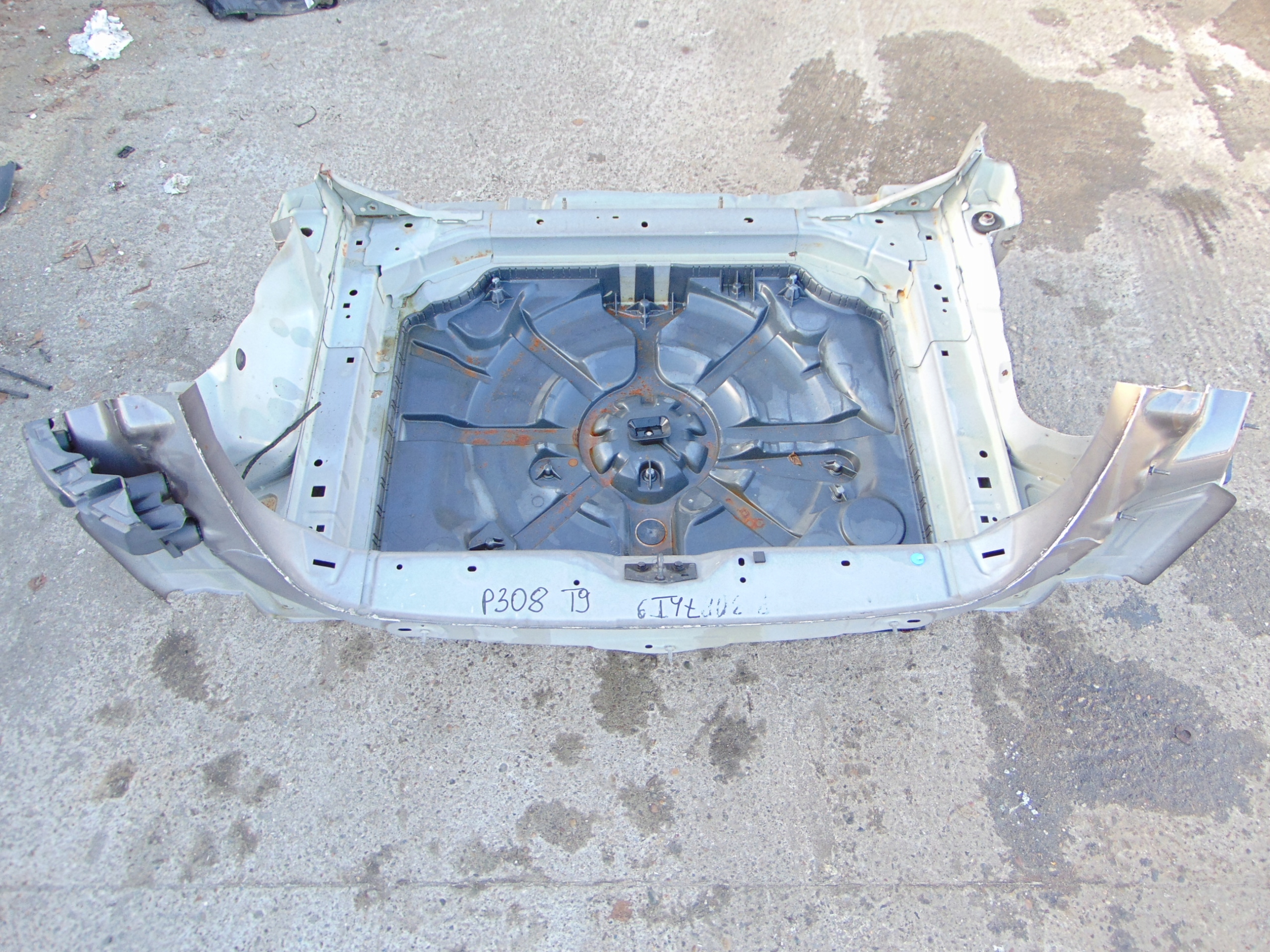 PEUGEOT 308 II T9 PAS TYŁ PODŁOGA ŚCIANA WANNA 5D 5 DRZWI HB HATCHBACK