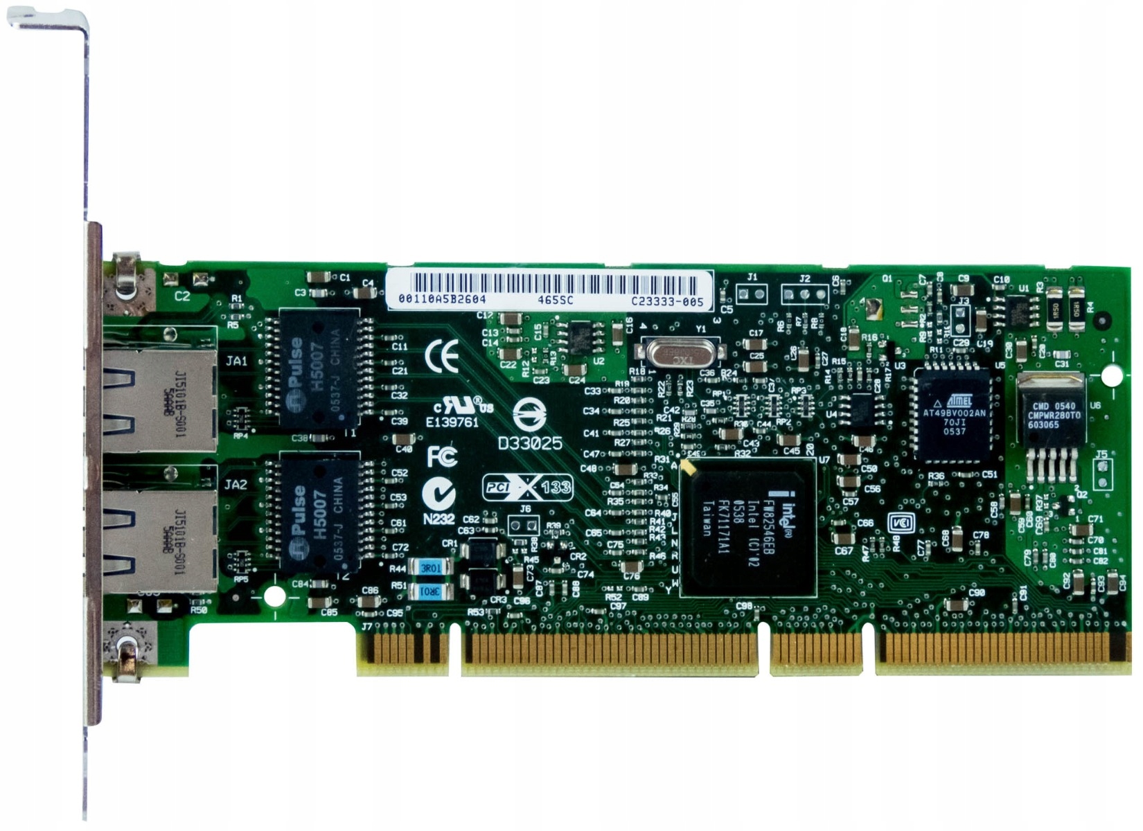 Hp NC7170 313586-001 Gigabit Dual Port Pci-x