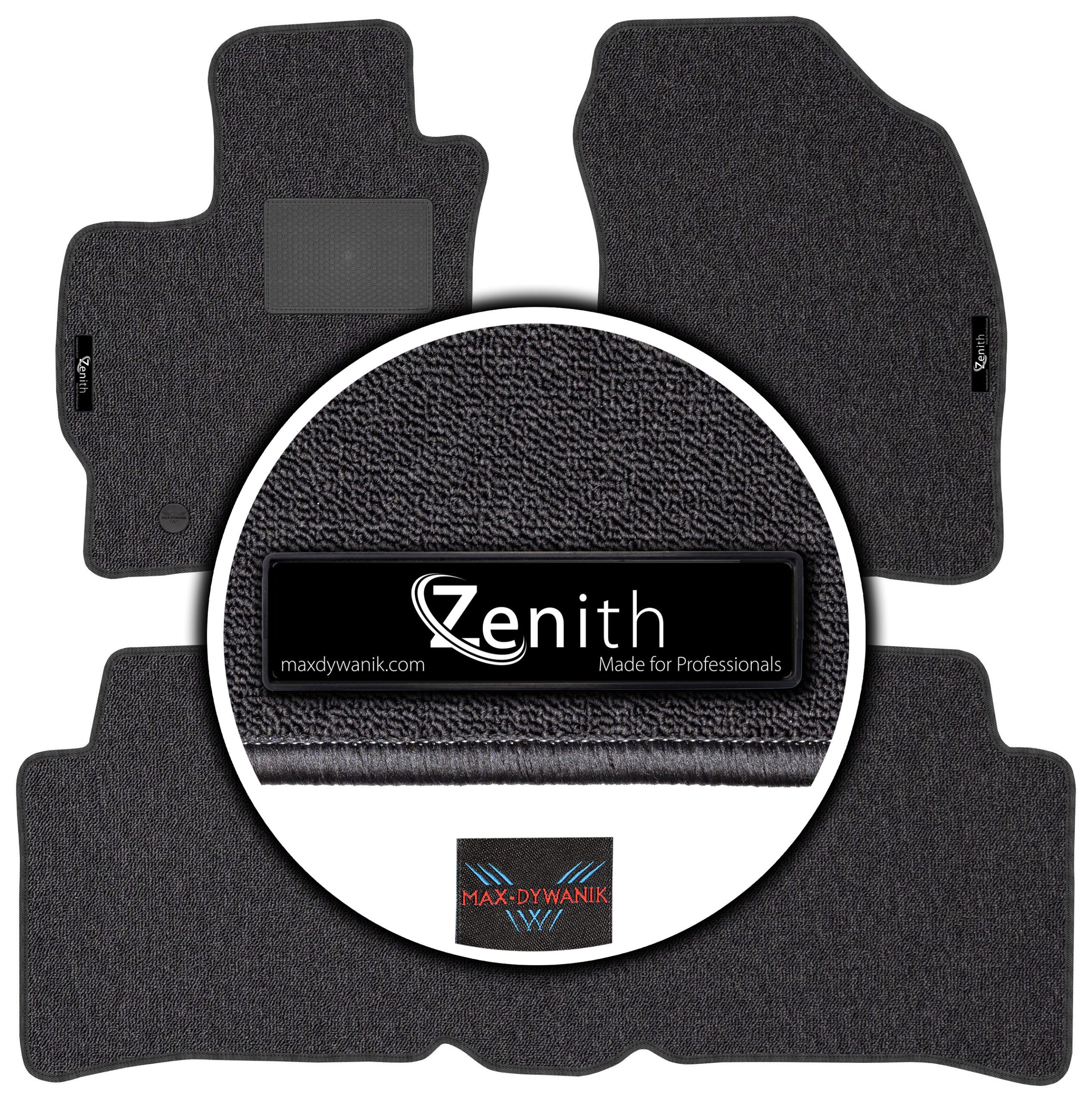 Toyota Prius III 2009-2015 Koberce do auta Max-dywanik Zenith
