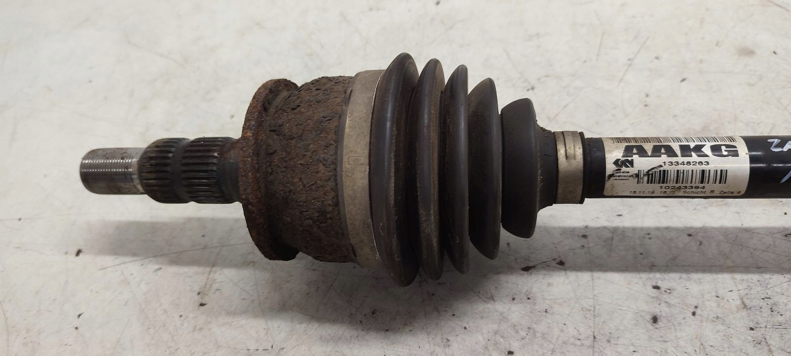 semi-axis left Opel Zafira C 1,4