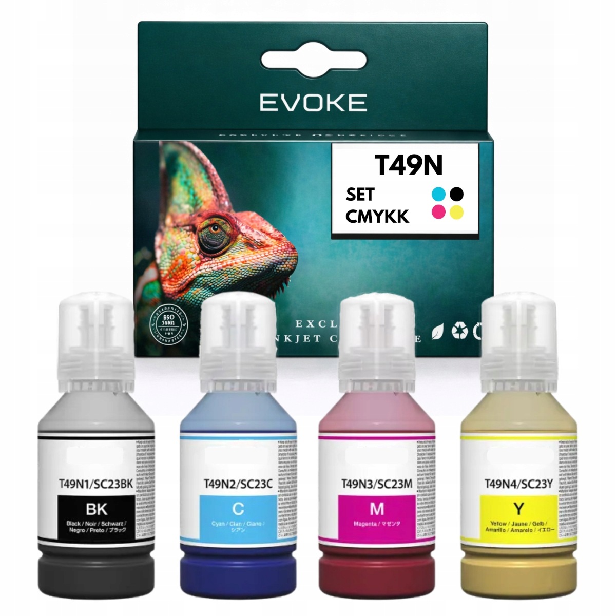 Inkoust pro Epson T49N1 T49N2 T49N3 T49N4 sada SC-F100 SC-F500 SC-F501