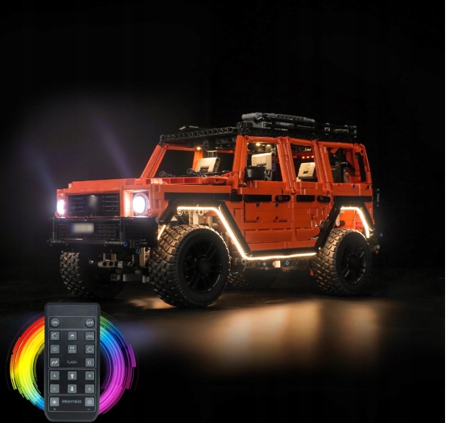 Sada Led osvětlení kompatibilní s modelem Technic Mercedes-Benz G 500