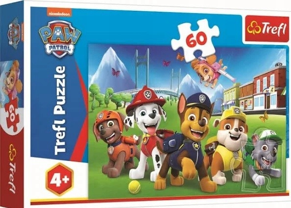 

Puzzle 60 Psi Patrol na Polanie 17375 Trefl