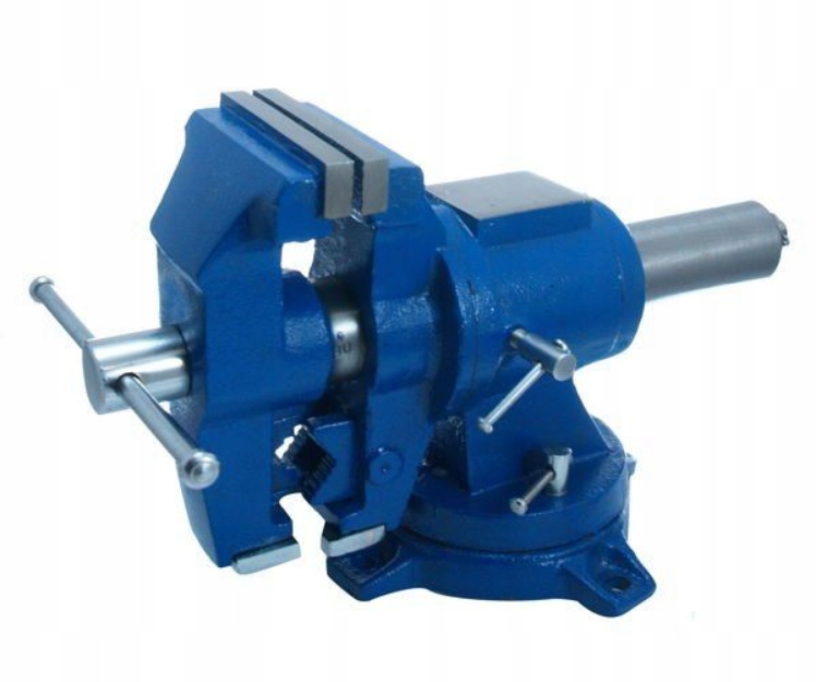 IMADŁO ŚLUSARSKIE OBROTOWE STOŁOWE WIELOFUNKCYJNE Z KOWADŁEM 100MM