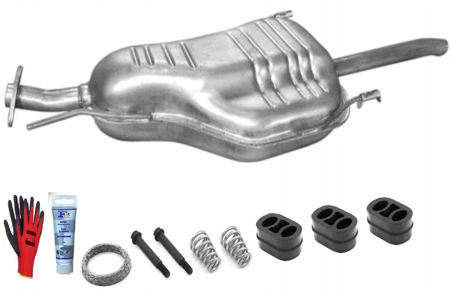 Opel Astra G 1.8i-16V 2.0i-16V sedan koncový tlumič+bonus