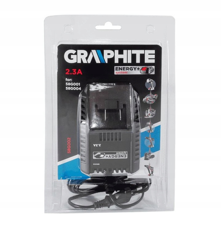 ŁADOWARKA DO AKUMULATORÓW ENERGY+ GRAPHITE 58G002 Marka Graphite