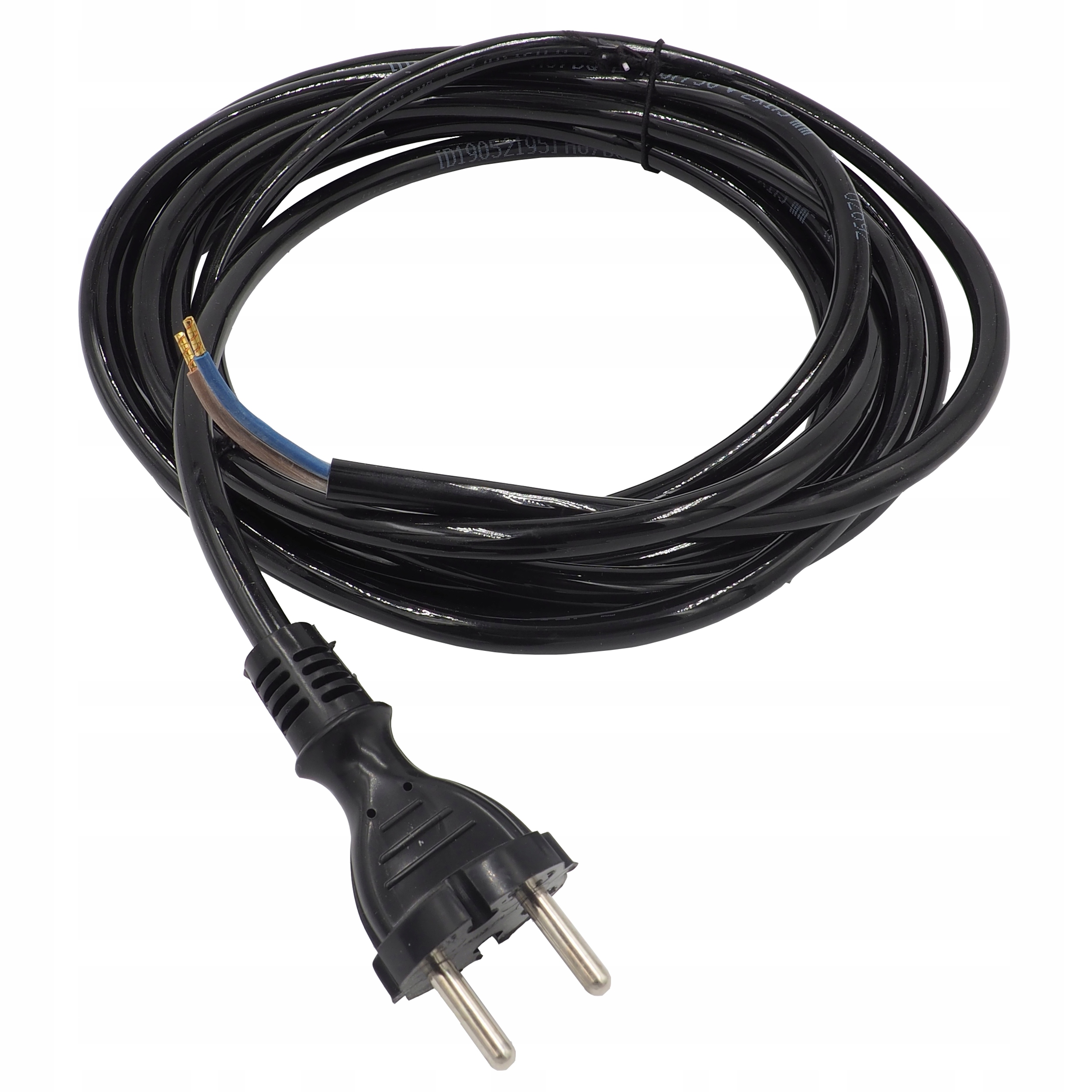 2x 4 m připojovací kabel s přímou zástrčkou Typ E 230V 16A 2×1,5 mm² H07B