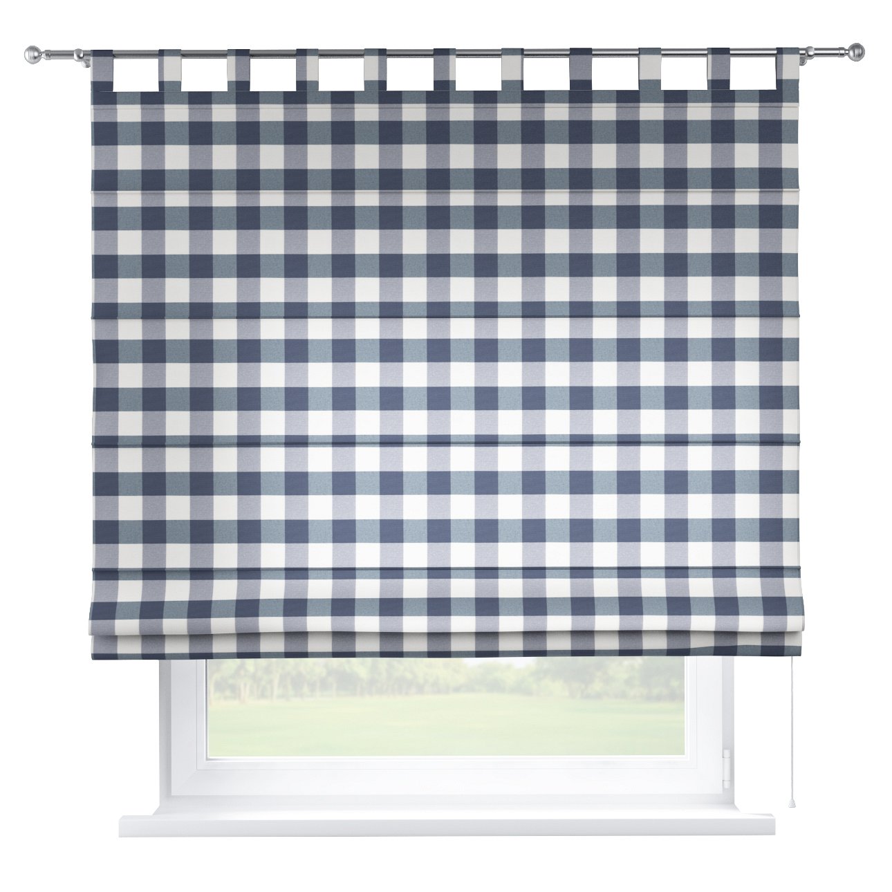 Hotová římská roleta Verona 130x170 cm modrá