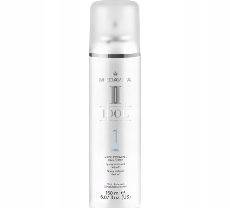 Medavita Idol Shine 1 Gloss Optimizer – sprej pro vysoký lesk vlasů 150 Ml