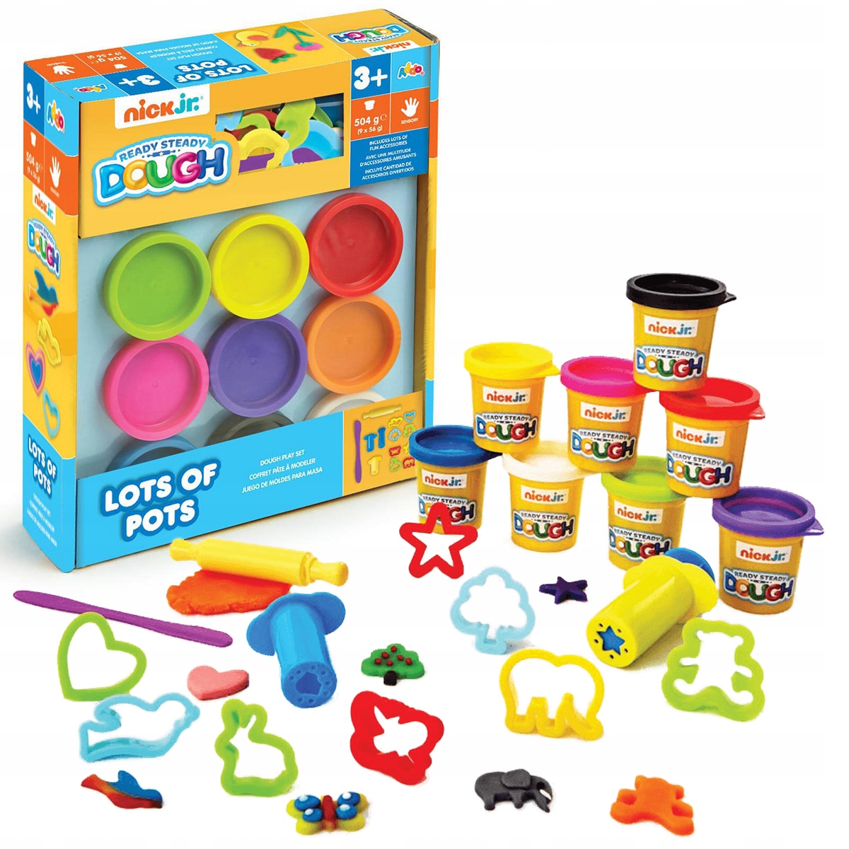 

Masa Plastyczna Ciastolina Zapas Foremki