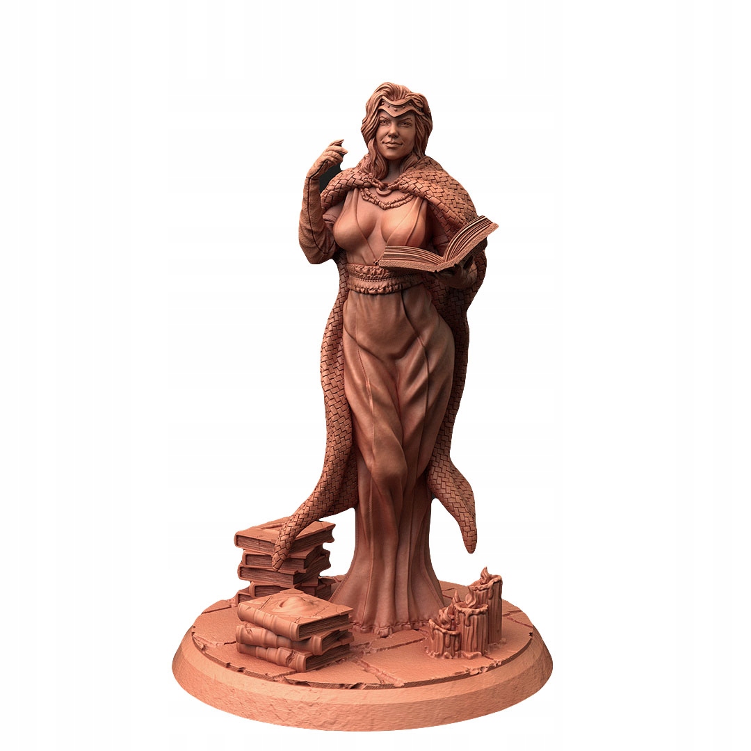 

Figurka Fog Female wizard Rpg D&D