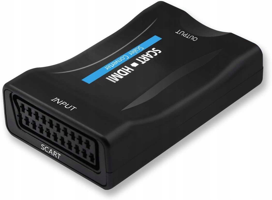 KONWERTER ADAPTER SCART DO HDMI + ŁADOWARKA USB Stan opakowania oryginalne
