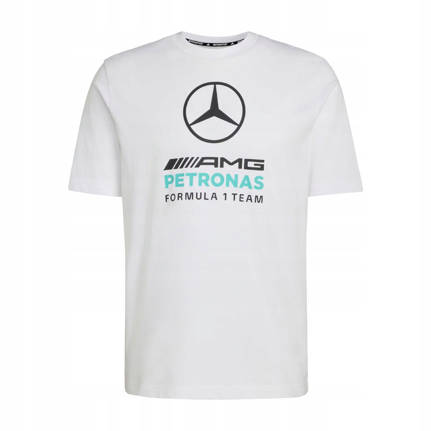 Tričko Large Logo Mercedes Amg F1 2026 bílé