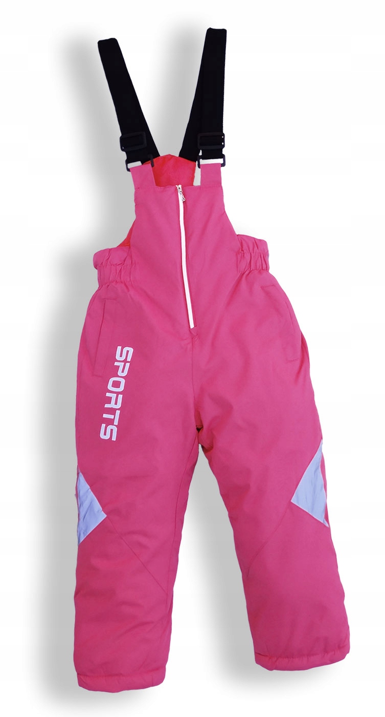 140 ZIMOWE CIEPŁE SPODNIE NARCIARSKIE Z SZELKAMI NA ŚNIEG ZIMĘ NARTY